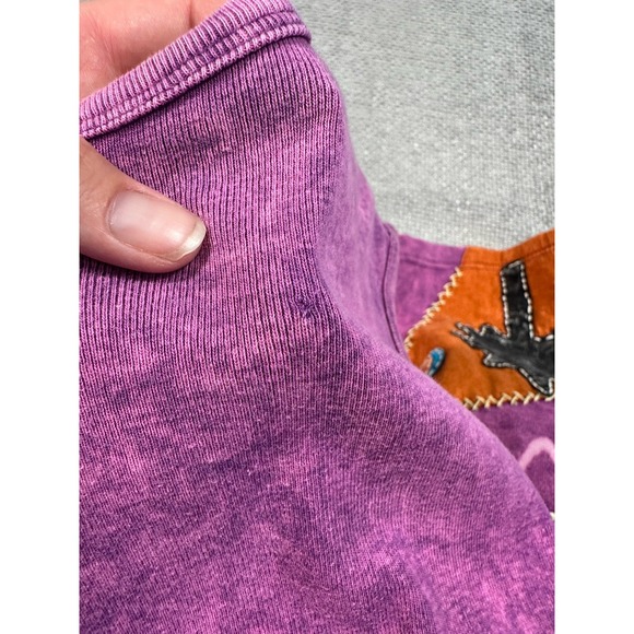 Rising International Dress M/L Boho Artsy Embroidered Whimsical Hippie Read - Picture 10 of 12